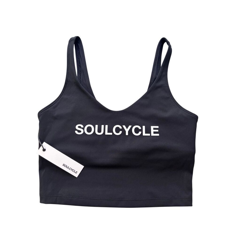 SoulCycle Front Row Crop Tank black small new